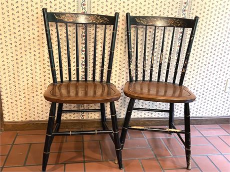Two (2) Hitchcock Chairs