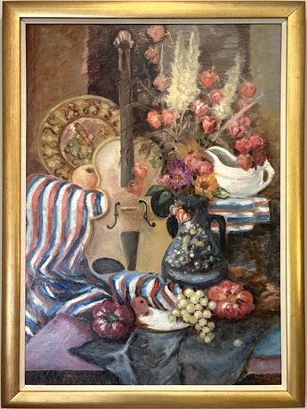 Nagy Still Life Oil on Canvas