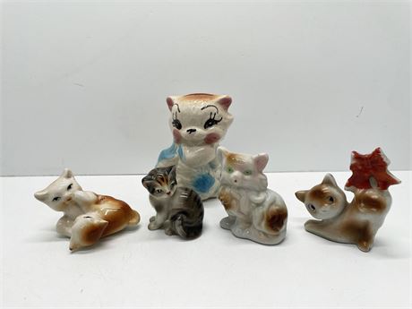 Porcelain Cats