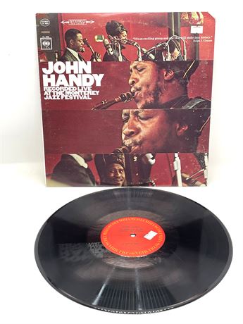 John Handy "Recorded Live at the Monterey Jazz Festival"