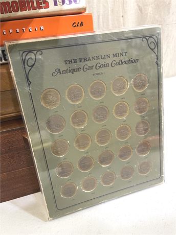 Franklin Mint Antique Car Coin Collection