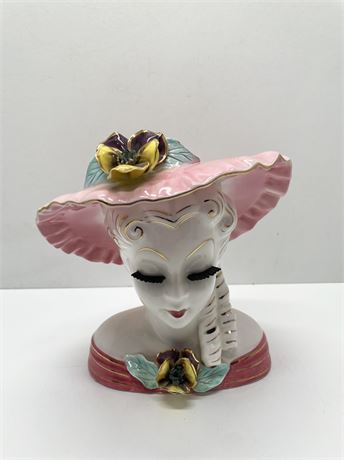 "Scarlet" Head Vase