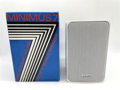 Two (2) Minimus 40 Watt Speakers