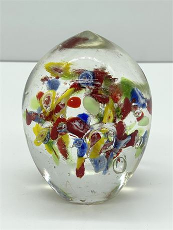Multi-Colored Paperweight