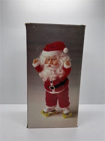 Roller Skating Santa