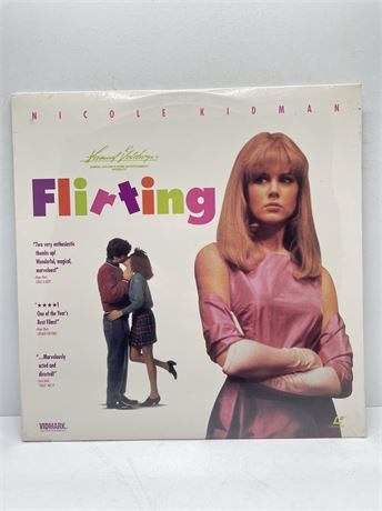 SEALED Flirting Laser Disc