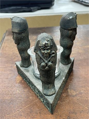 Egyptian Candle Holder