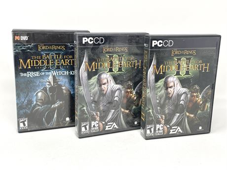 The Battle for Middle Earth PC Games
