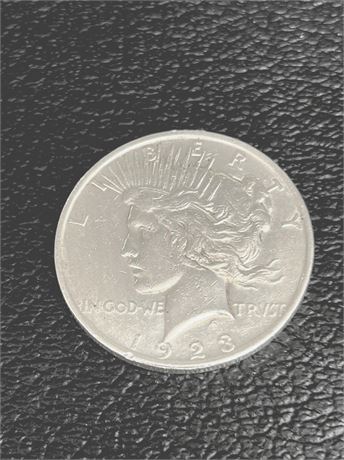 1923 Peace Dollar