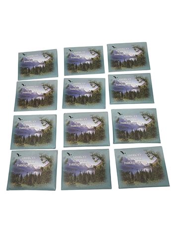 Twelve (12) America's National Parks Quarter Sets