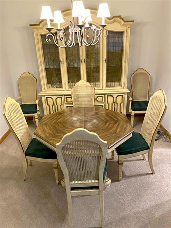 Octagon Dining Table and Chairs