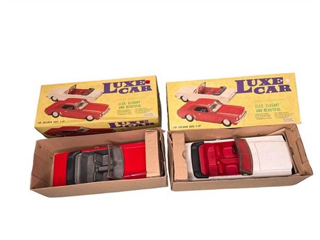 Luxe Ford Mustang Friction Toy Cars