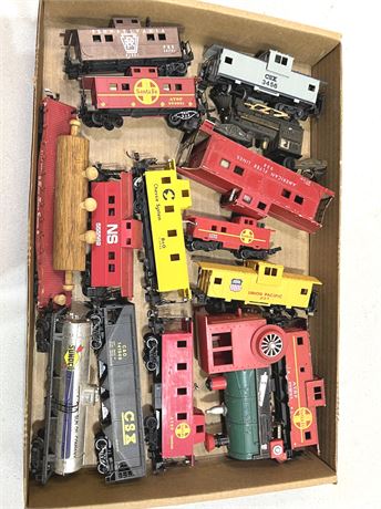 HO Scale Train Cars