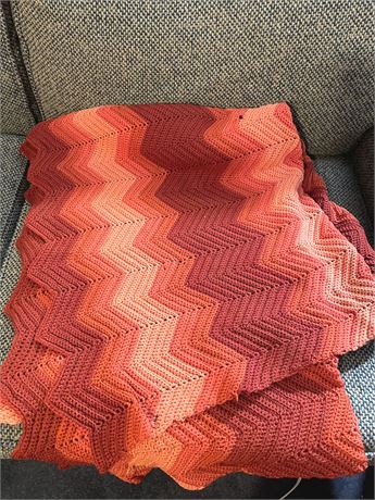 Crochet Blanket Lot #1