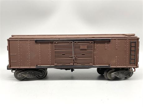 Lionel Solid Brown Double Door Box Car