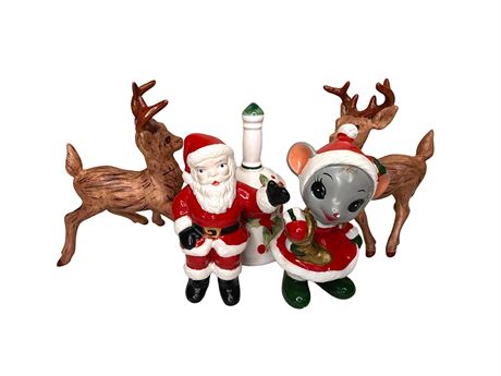 Ceramic/Porcelain Christmas Figurines