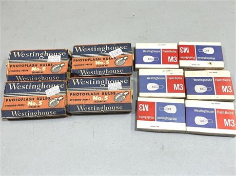 Westinghouse Flash Bulbs