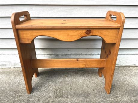 Vintage Wood Bench