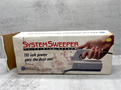 Micro Computer System Sweeper