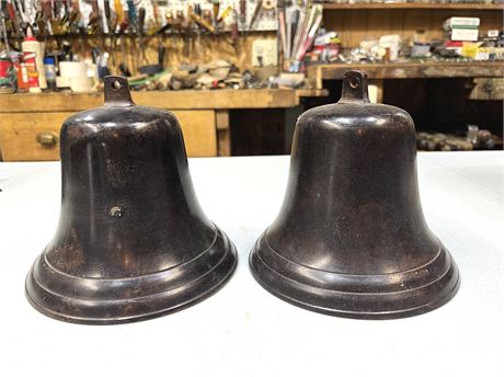 6" Diameter Bronze Bells