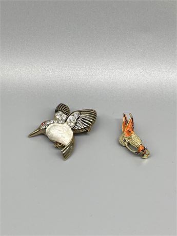 Bird Jewelry Pins