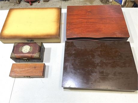 Wood Flatware and Decorative Boxes