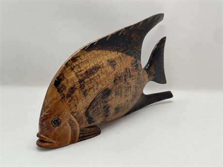 Handcrafted Wooden Fish