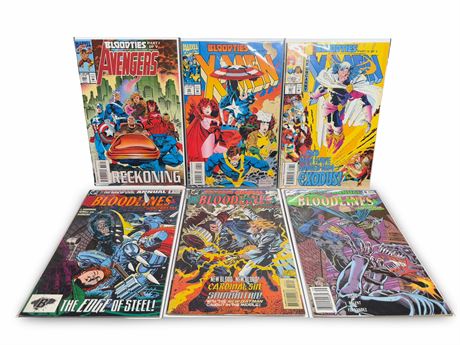 Marvel/DC Bloodties and Bloodlines Comic Books