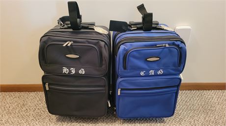 Two Rolling Suitcases