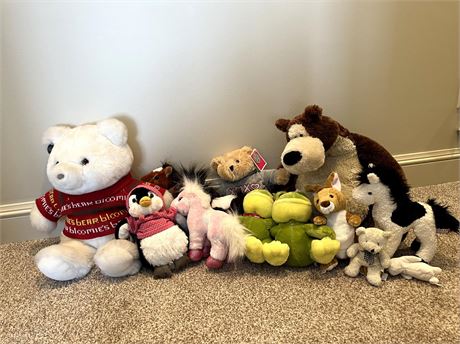 Gund and Ganz Plush Lot