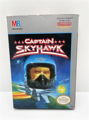 Captain Skyhawk NES CIB