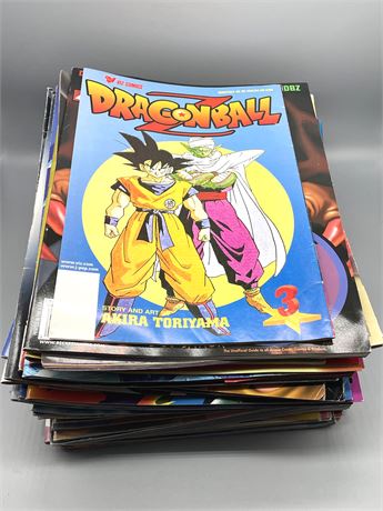Dragon Ball Z and Anime Magazines