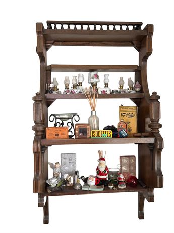 Shelf w/ Knick Knacks