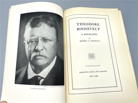 FIRST EDITION Theodore Roosevelt - A Biography