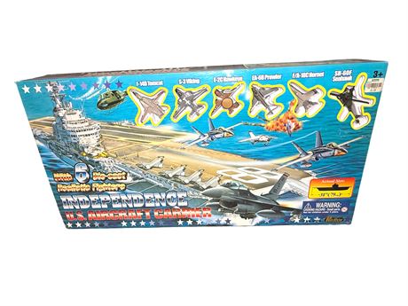 Redbox Independence U.S. Aircraft Carrier w/ Diecast Fighter Planes