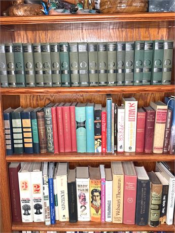 Books including First Edition Mark Twain's Notebook Set