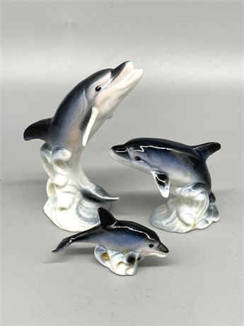 Small Dolphin Figurines