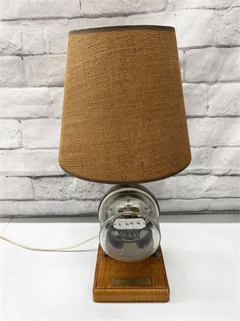 Vintage Electric Meter Lamp