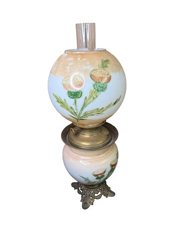 Gone with the Wind Style Hurricane Oil Lamp