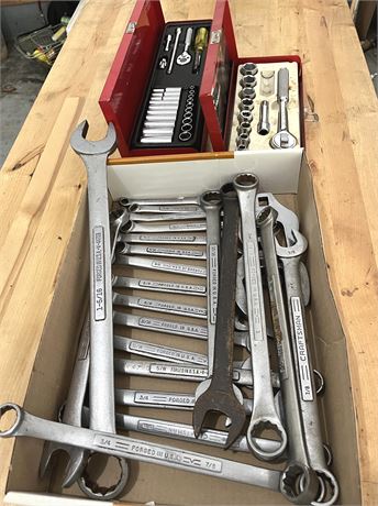 Socket and Wrench Lot