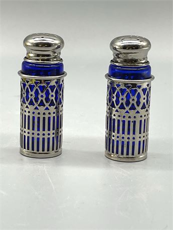Cobalt Blue Salt & Pepper Shakers