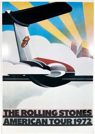 1972 Rolling Stones Poster