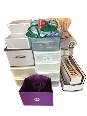 Storage, Laundry and Clothing Organizers