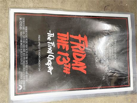Friday The 13th - The Final Chapter Movie Poster - Original