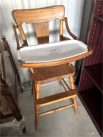 Early Mid-Century Wood Rocking Chair