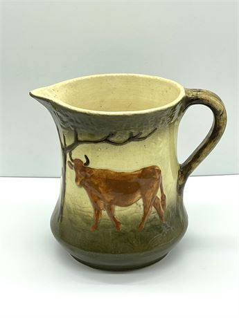 Early Roseville Cow Pitcher