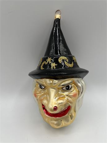 Christopher Radko Halloween Ornament Witch