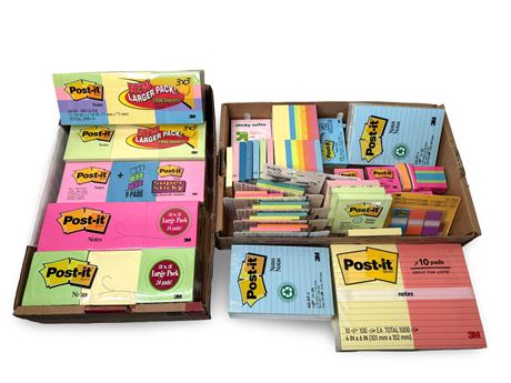 Large Lot of NEW Post-It-Notes