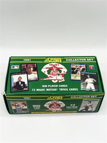 1991 Score MLB Collector Set