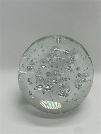 Clear Paperweight